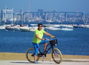 Carol's new bike, "Daisy"