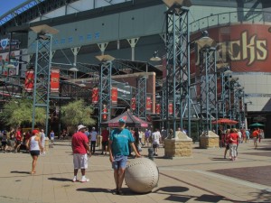 Patrick at Chase Field