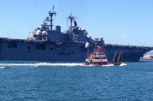 USS Essex (LHD-2) underway