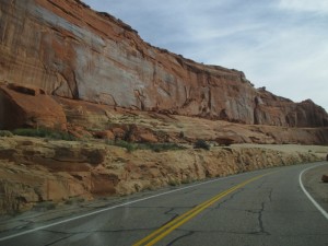 Sandstone wall