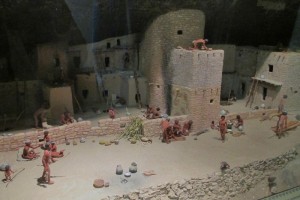 Diorama of the 