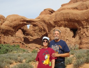 Carol & Patrick at Double Arch