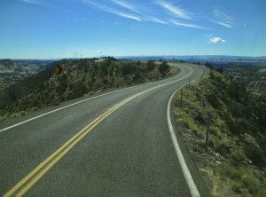 Highway 12 on Boulder Mountain