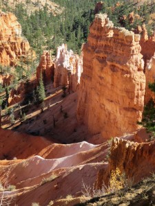 Eroded sandstone