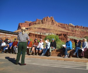 Ranger's geology talk